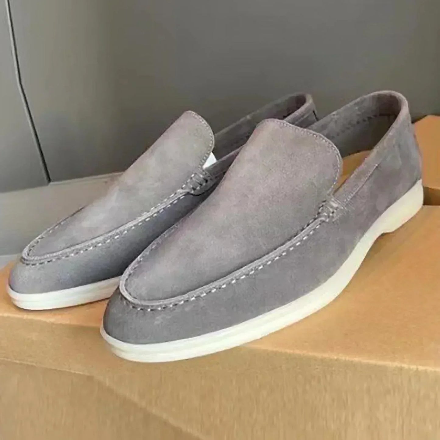 Suede Loafer