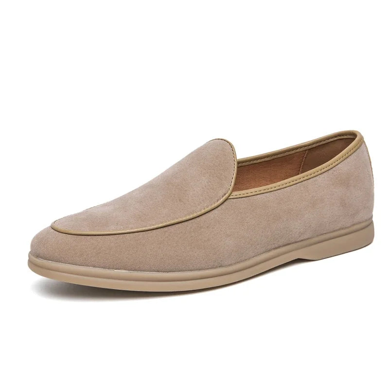 styled suede loafer